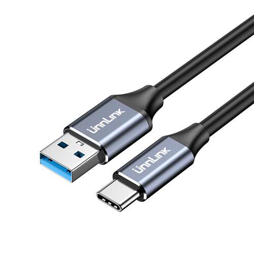 优联 USB转typec数据线3.2Gen2高速M.2固态SSD适用于移动硬盘盒10Gbps电脑高速传输充电器连接手机快充线
