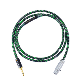 Mps发烧级台湾6N单晶铜3.5mm转MiNi卡侬母迷你卡农耳机音频升级线