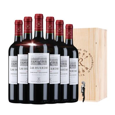 拉菲花园赤霞珠红酒整箱官方正品