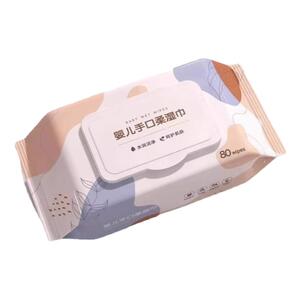 湿纸巾婴儿手口湿巾大包新生宝宝家用外出添加便携式带盖旅行洗漱