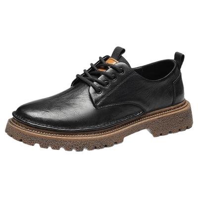 星期六2025新款秋季工装休闲皮鞋