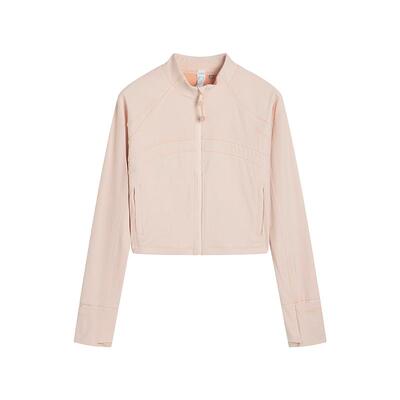 Dodopoli女童短款瑜伽外套吸湿排汗舞蹈训练运动服Define开衫上衣