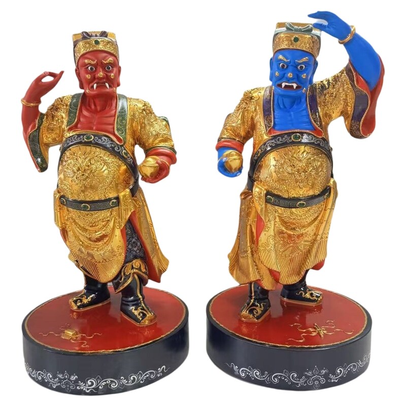 千顺将军护法神像千里眼顺风耳