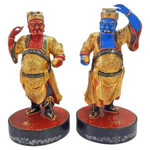 千顺将军护法神像千里眼顺风耳