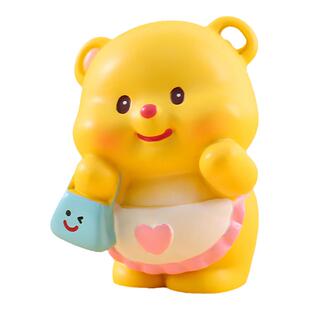 新款奶芙黄油小熊盲盒儿童女生可爱生日玩具摆件礼物手办潮玩整套