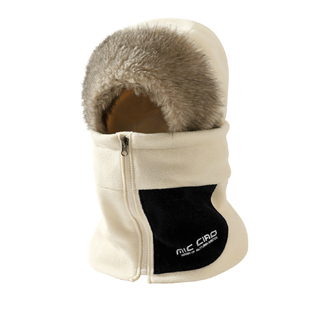 骑行防风帽子女秋冬防寒面罩围脖一体电动车保暖头盔内胆套头帽男