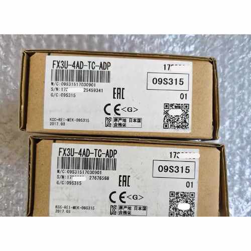〔议价-可维修〕FX3U-4AD-TC-ADP模拟量输入模块 产 带 工业自动
