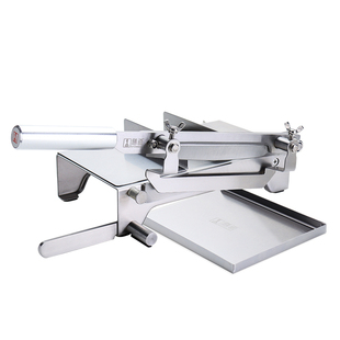 膳道黄芪花旗参灵芝切中药材铡刀小型家用阿胶糕切片机牛肉干闸刀