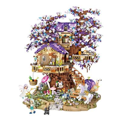 俐智LOZ积木玩具精灵树屋