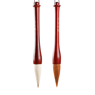 燃灯写对联春联福字斗方专用大毛笔大号特大号斗笔狼抓笔毫专业级兼毫羊毫提斗初学榜书大字书法国画创作毛笔