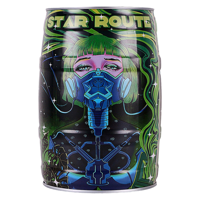 【STAR ROUTE】星航线精酿拉格啤酒5L*1桶山东产10斤大桶装整箱