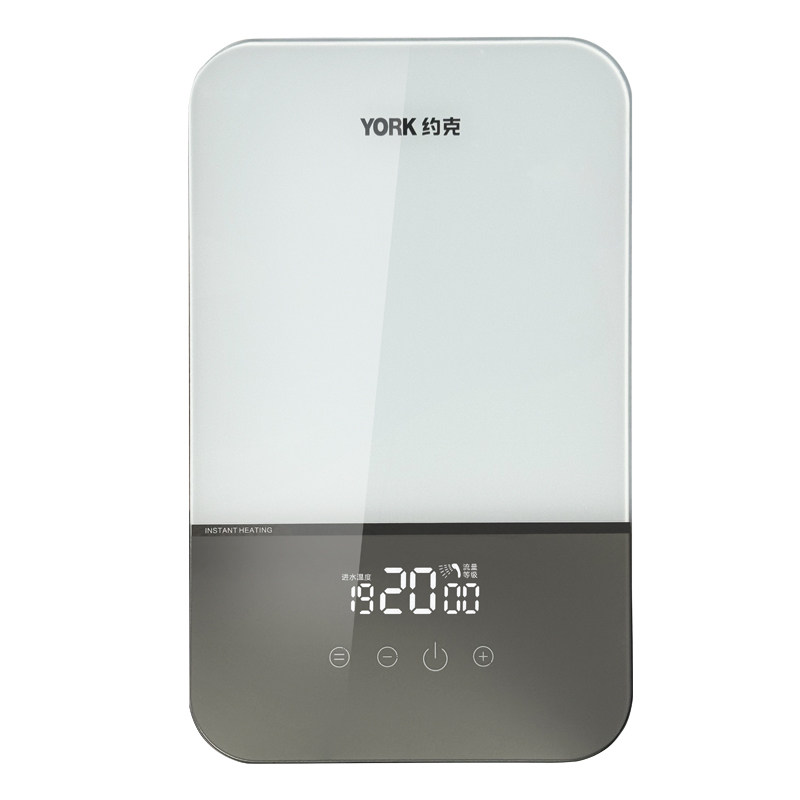 【新品】YORK约克DJ3A即热式电热水器智能变频恒温免储水超薄小巧