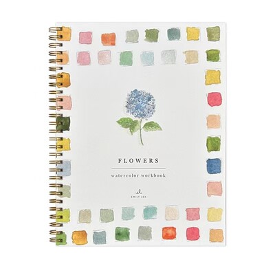 Watercolor Workbooks水彩练习册学习画册水彩本艺术绘画练习册