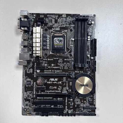 议价主板型号H97plusCPU1150针支持M.2维修