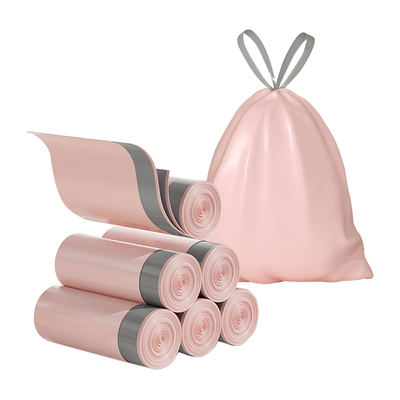 抽绳手提免撕加大加厚家用垃圾袋