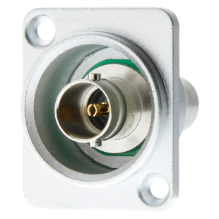 BCJ-JRUDK佳耐美CANARE75欧BNC双通4K60fps超高清12GSDI面板插座#