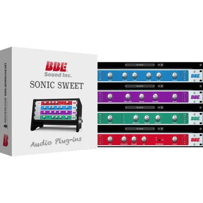 BBE Sonic Sweet 4人声激励器染色效果器后期混音插件Win/Mac