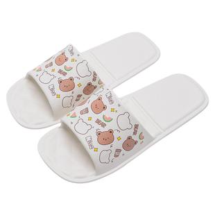 一次性拖鞋女便携式旅游用品可洗澡游泳酒店儿童可折叠旅行拖鞋男