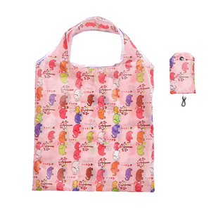 韩国小清新花布手机袋可折叠环保袋便携超市购物袋宣传礼品袋定制