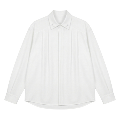 Hualun透气纯色长袖衬衫