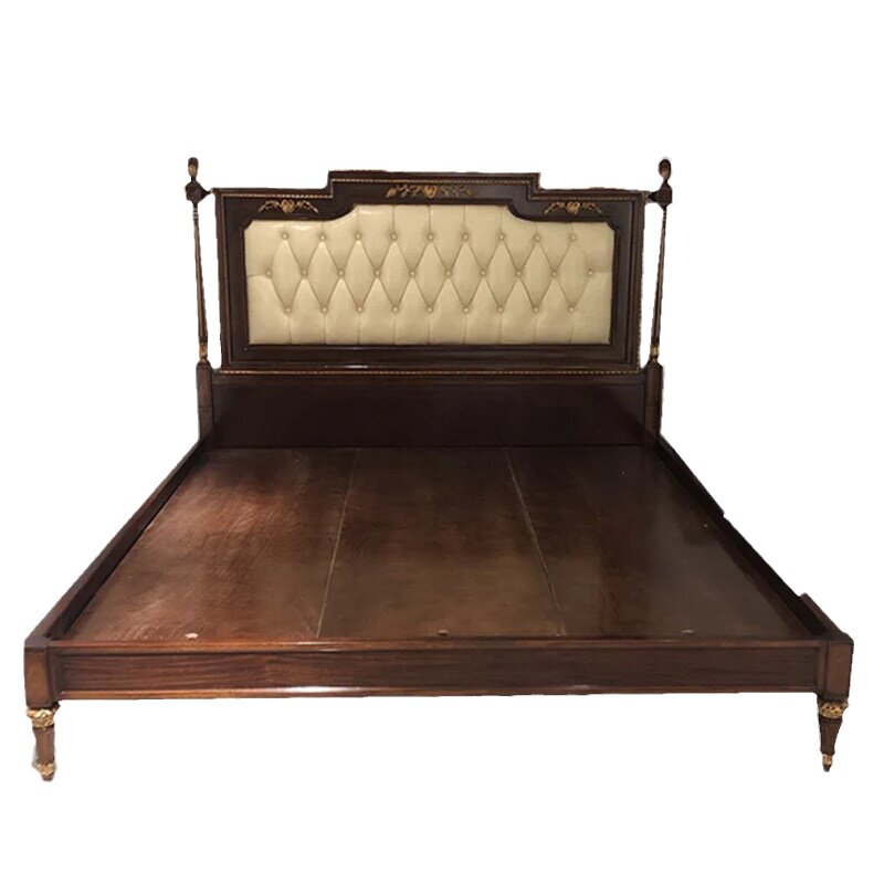 亚历山大欧式古典别墅婚床双人床
