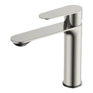 arrow箭牌不锈钢拉丝面盆龙头洗脸盆洗手盆防指纹单孔冷热水龙头