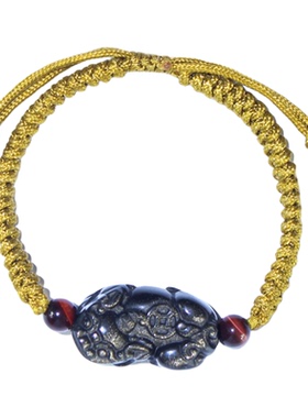 宋韶光大师貔貅金曜石财运手链