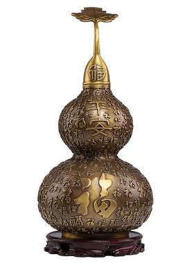 摆件招财客厅卧室铜葫芦