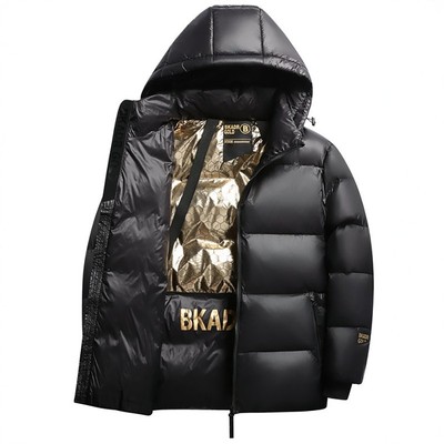 【268克】白鹅绒鸭鸭黑金羽绒服