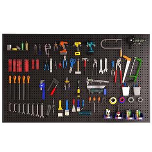 三梦洞洞板置物架五金工具挂墙板墙上不锈钢冲孔板定制金属造型墙