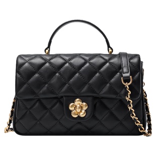 梦特娇女包2025秋季手提包时尚小香风链条包牛皮单肩轻奢斜挎包