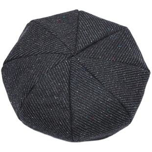 MOREZON【Millionaire D-Line BERET】毛呢八角贝雷帽子男女通用