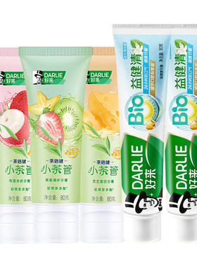 好来牙膏清新洁齿小支装