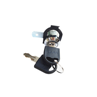 抽屉左右伸缩转舌锁铁皮文件柜锁口舌锁更衣柜工具柜上下旋转锁头