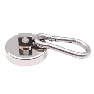 磁吸挂扣强磁磁铁挂钩强力可旋转吸铁石挂钩磁吸挂钩登山扣免打孔