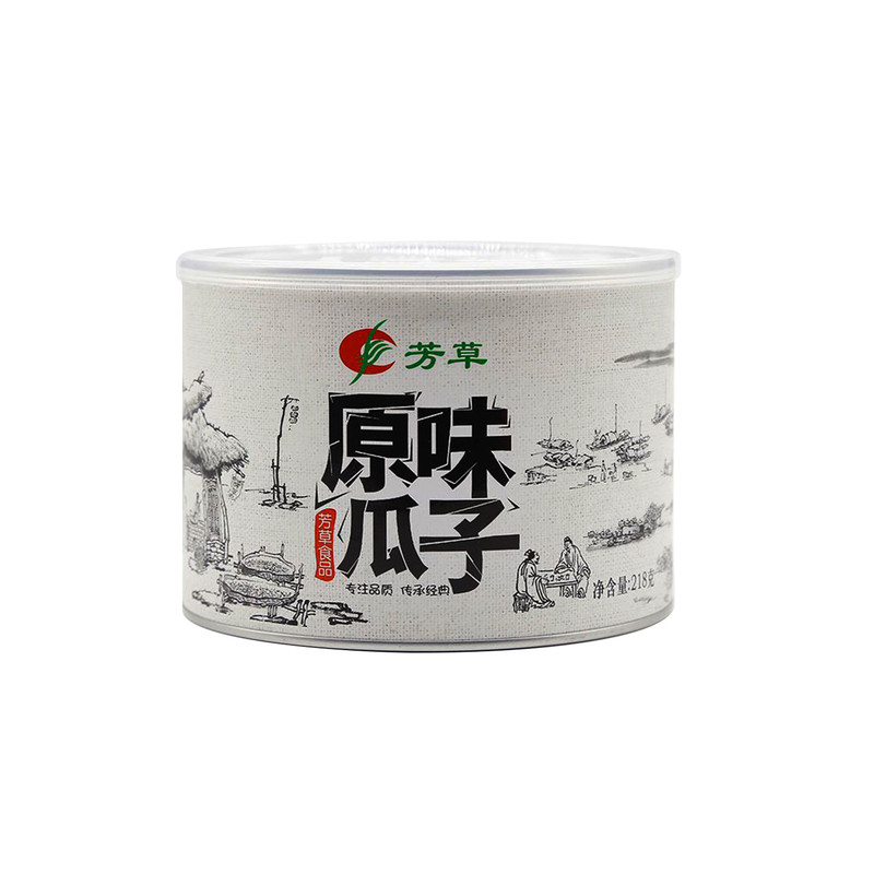 芳草瓜子罐装瓜子香草瓜子原味香瓜子