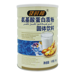 买就送及时邦氨基酸蛋白质粉无蔗糖阿胶红枣蛋白粉易冲1000克罐