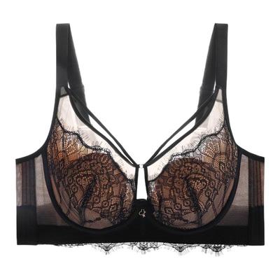 林卡内衣月光舞曲系蚕丝纤维记忆钛圈花神杯BC杯可穿