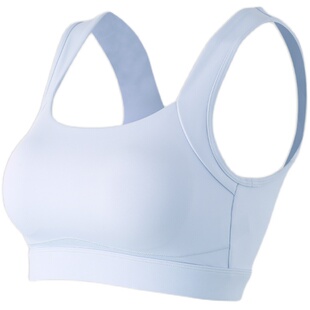 JSC小U雅运动文胸女优雅法式U领瑜伽服防震马拉松背心内衣bra美背