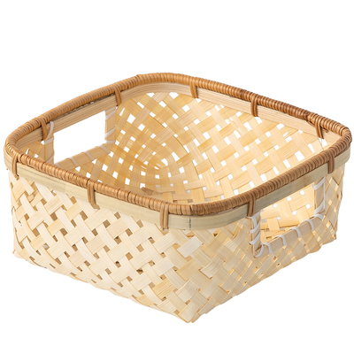 竹筐编织篮竹子编织篮子