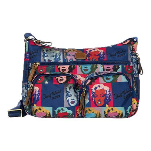 BRICS/斜挎包 Andy Warhol x Bric's联名系列梦露印花斜挎包