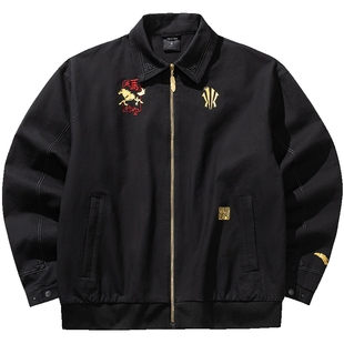 安踏×徐悲鸿奔马图联名 | 天马行空新年欧文加厚茄克172611606