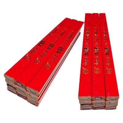 八角黑芯划线木工笔大个子价优