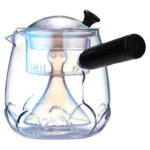 美斯尼侧把玻璃煮茶壶电陶炉专用烧水壶加厚耐高温蒸煮茶器泡茶具