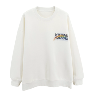 2025春秋款乔迪丹娜男大童圆领卫衣青少年初高中生潮流印花休闲T