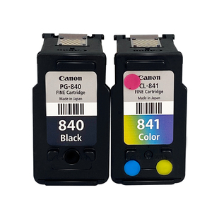 佳能连供打孔可加墨原装墨盒PG-840黑色MG3680 MG3180 TS5180 MX378 MX398 528 MG3580 CL-841彩色打印机墨盒