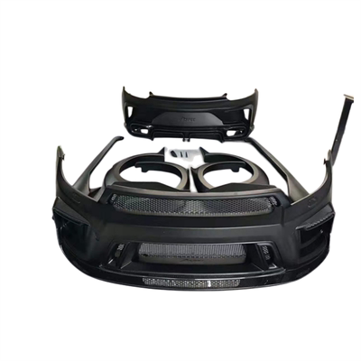 碳纤维大众尚酷/Scirocco改装Aspec宽体大包围前后杠轮眉机盖尾翼