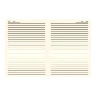 梦瑾加厚牛皮纸笔记本子大学生高中生通用b5简约纯色横线记事本空白草稿本软面抄大本子初中生专用作业本子