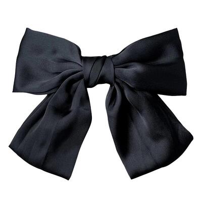 黑色加紧一字夹发夹后脑勺小卡子