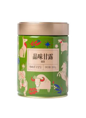 竹叶青出品一级绿茶品味甘露100g